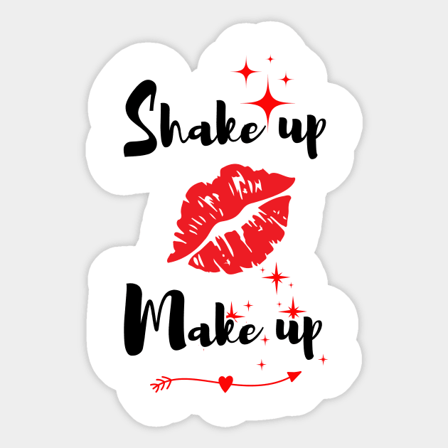 Make up cosmetic brand celebrity women Sticker by fantastic-designs